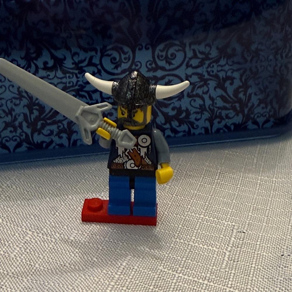 Lego Viking Warrior Minifigure with Sword